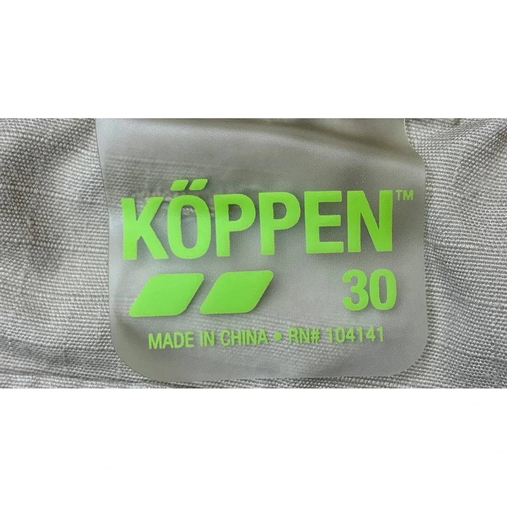 Koppen Mens Cargo Shorts Size 30‎ Tan Khaki Ripstop Hiking Outdoor Utility